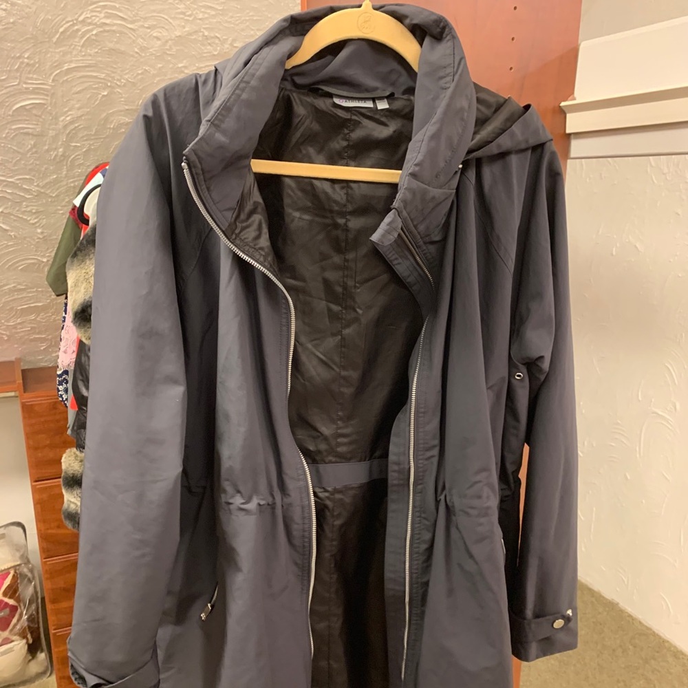Grey Rain/Fall Coat